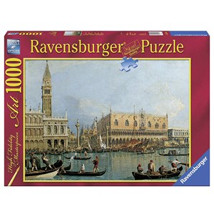 Ravensburger (15402) - Canaletto: "le Palais Ducal" - 1000 pièces