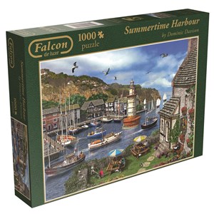 Falcon (11052) - Dominic Davison: "Summertime Harbour" - 1000 pièces