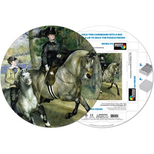 Pigment Hue (RRENR-41205) - Pierre-Auguste Renoir: "Femme à cheval" - 140 pièces