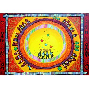 Grafika (00934) - "Portrait de Famille" - 1000 pièces