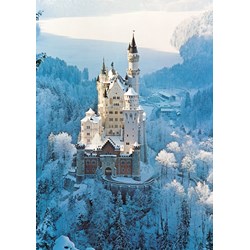 Ravensburger (16219) - "Hiver à Neuschwanstein" - 1500 pièces