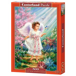 Castorland (B-52837) - "Love in my Father's Garden" - 500 pièces