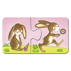 Ravensburger (06888) - "Animaux de la Ferme" - 2 pièces