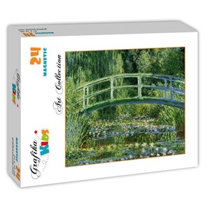 Grafika Kids (00230) - Claude Monet: "Le Bassin aux Nymphéas et le Pont Japonais, 1897-1899" - 24 pièces