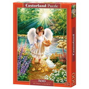 Castorland (B-52844) - "An Angel's Warmth" - 500 pièces