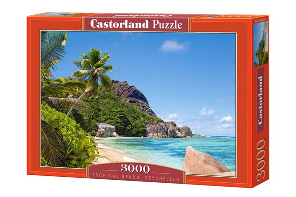 Castorland (C-300228) - "Tropical Beach, Seychelles" - 3000 pièces