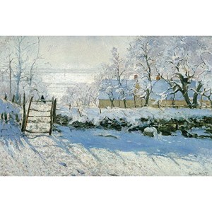 Puzzle Michele Wilson (C803-650) - Claude Monet: "The Magpie" - 650 pièces