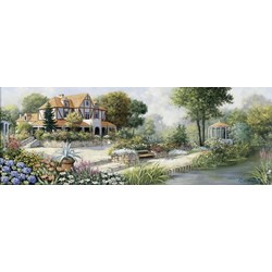 Art Puzzle (4333) - Peter Motz: "Cottage Anglais" - 1000 pièces