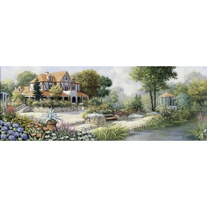 Art Puzzle (4333) - Peter Motz: "Cottage Anglais" - 1000 pièces