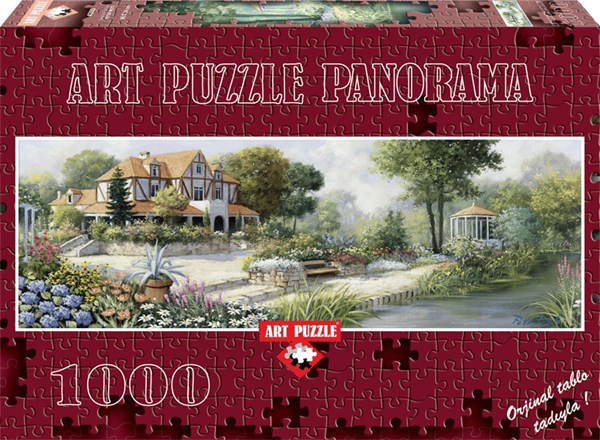 Art Puzzle (4333) - Peter Motz: "Cottage Anglais" - 1000 pièces