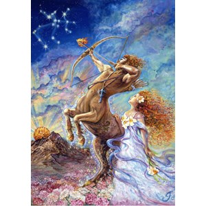 Grafika (00825) - Josephine Wall: "Signe du Zodiaque, Sagittaire" - 1000 pièces