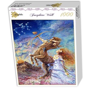 Grafika (00825) - Josephine Wall: "Signe du Zodiaque, Sagittaire" - 1000 pièces