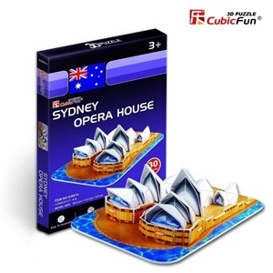 Cubic Fun (S3001H) - "Australie, Opéra de Sydney" - 30 pièces