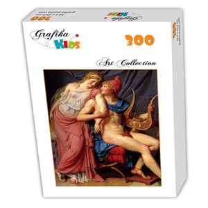 Grafika Kids (00364) - Jacques-Louis David: "L'amour d'Hélène et Paris (détail), 1788" - 300 pièces