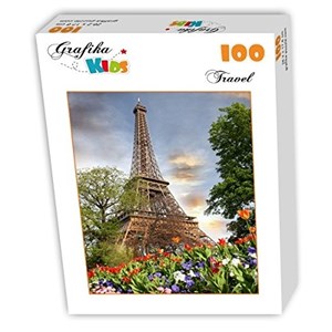 Grafika Kids (01112) - "Tour Eiffel, Paris" - 100 pièces
