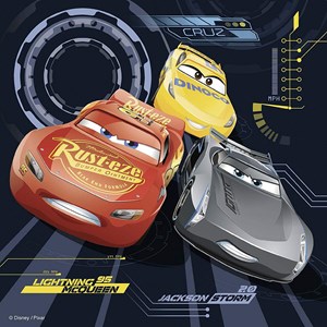 Ravensburger (06925) - "Cars 3" - 25 36 49 pièces