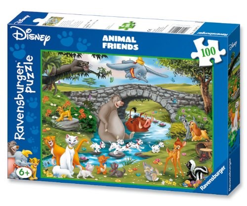Ravensburger (10947) - "La famille d'animal friends" - 100 pièces