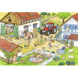 Ravensburger (09195) - "Journée à la Ferme" - 24 pièces