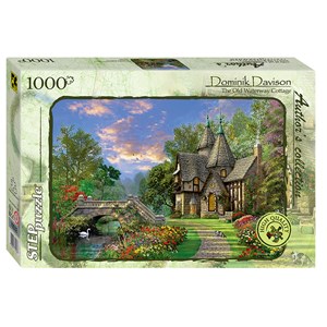 Step Puzzle (79532) - Dominic Davison: "The Old Waterway Cottage" - 1000 pièces