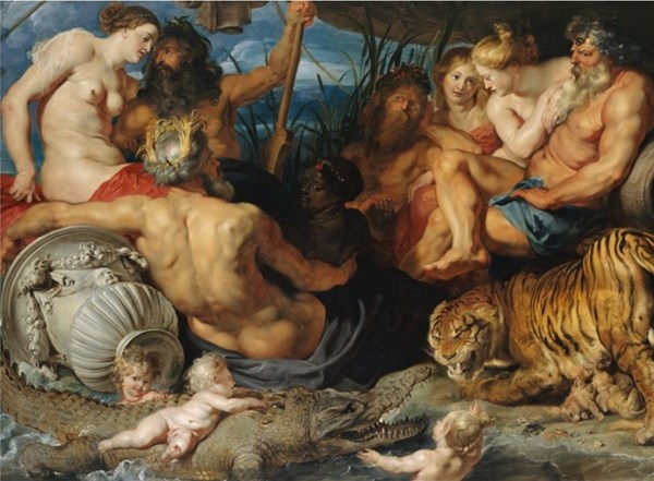 Piatnik (547645) - Peter Paul Rubens: "Les Quatre Continents" - 1000 pièces