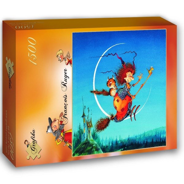 Grafika (02164) - François Ruyer: "Sorcière" - 1500 pièces