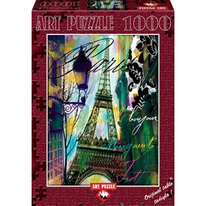 Art Puzzle (4459) - "Bonjour" - 1000 pièces