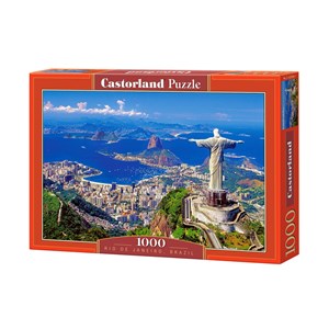 Castorland (C-102846) - "Rio de Janeiro, Brésil" - 1000 pièces