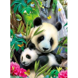 Ravensburger (13065) - "Charming Panda" - 300 pièces