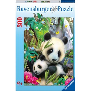 Ravensburger (13065) - "Charming Panda" - 300 pièces