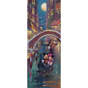 Ravensburger (15055) - "Disney Venetian Romance" - 1000 pièces