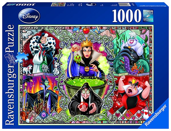 Ravensburger (19252) - "Sorcières de Disney" - 1000 pièces
