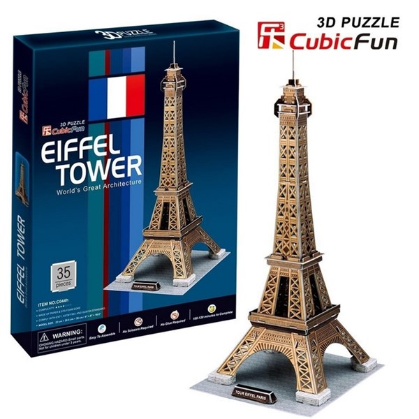Cubic Fun (C044H) - "Tour Eiffel" - 35 pièces