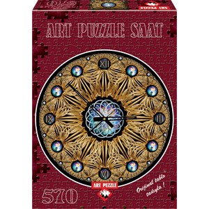 Art Puzzle (4148) - "Golden Clock" - 570 pièces