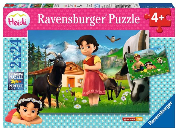 Ravensburger (09091) - "Heidi" - 24 pièces