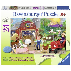 Ravensburger (05285) - Karen Rossi: "Farm Mania" - 24 pièces