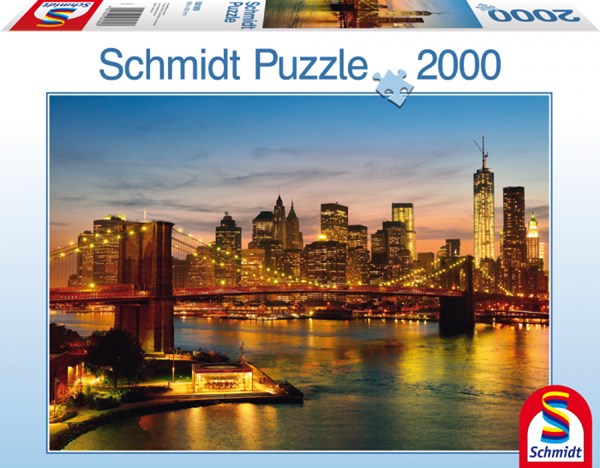 Schmidt Spiele (58189) - "New York" - 2000 pièces