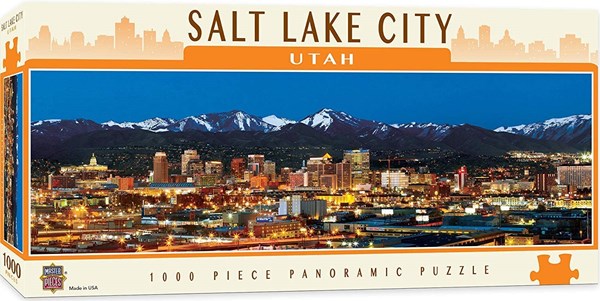 MasterPieces (71592) - "Salt Lake City, Utah" - 1000 pièces
