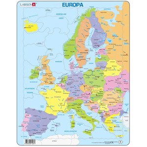 Larsen (A8-NL) - "Carte de l'Europe - NL" - 37 pièces