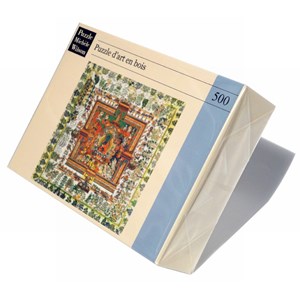 Puzzle Michele Wilson (A513-500) - "Mandala de la Médecine, Art Tibétain" - 500 pièces