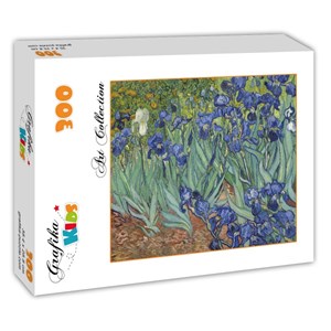 Grafika Kids (00195) - Vincent van Gogh: "Les Iris, 1889" - 300 pièces