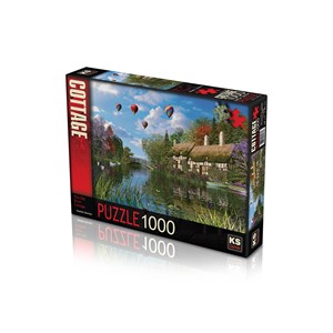 KS Games (11272) - Dominic Davison: "Old River Cottage" - 1000 pièces