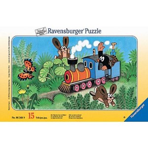 Ravensburger (06349) - "Taupinet, Conducteur de locomotive" - 15 pièces