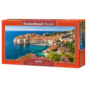 Castorland (B-060283) - "Dubrovnik, Croatie" - 600 pièces