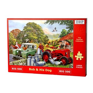 The House of Puzzles (4340) - "Bob & His Dog" - 500 pièces