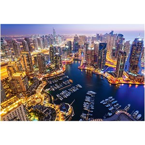 Castorland (C-103256) - "Dubai at Night" - 1000 pièces