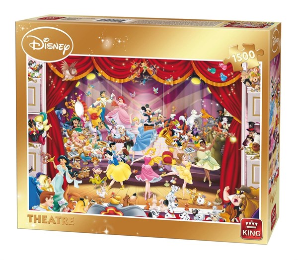 King International (05262) - "Disney, Theatre" - 1500 pièces
