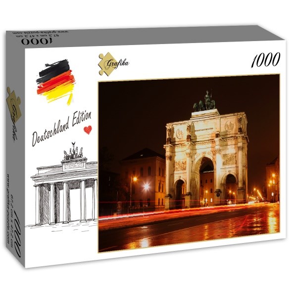 Grafika (02517) - "Munich, Siegestor" - 1000 pièces