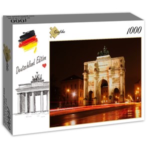 Grafika (02517) - "Munich, Siegestor" - 1000 pièces