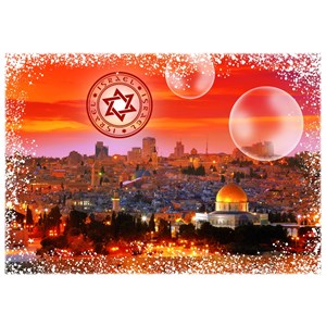 Grafika (02473) - "Travel around the World, Israel" - 1000 pièces