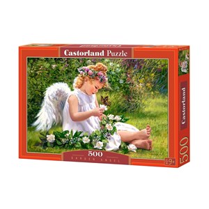Castorland (B-51991) - "L'Ange du Jardin" - 500 pièces